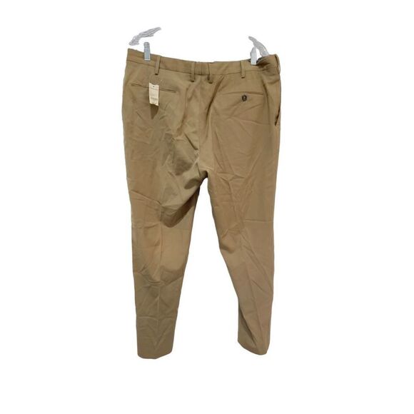 NWT M. Dumas & Sons Slim Fit Casual Khaki Slacks  Dress Pants Waist 37” MSRP $37 - Picture 2 of 5